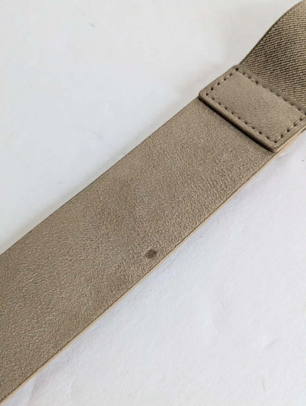 H&M Faux Suede Stretch Belt Size Medium
